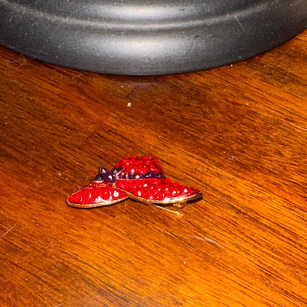 Red Hat Society Brooch/Pendant